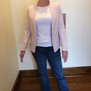 Light pink women’s H&M blazer size 6